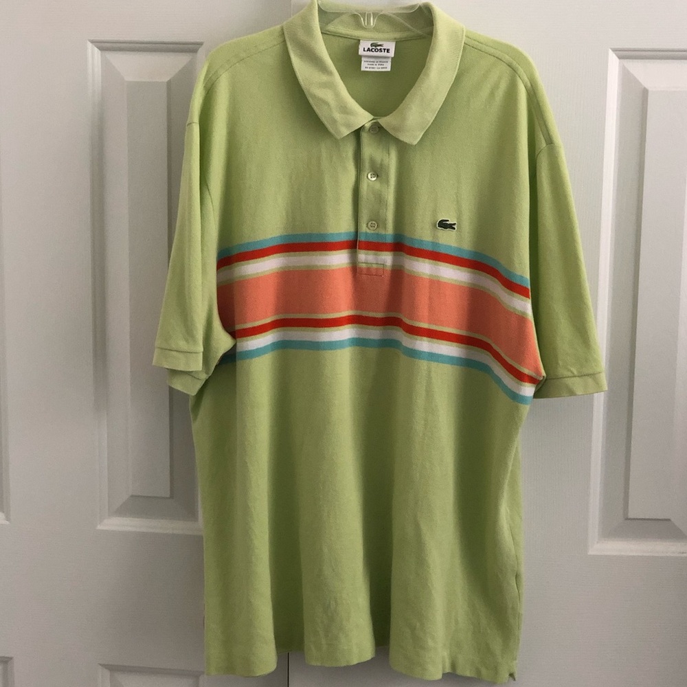 Lacoste Kiwi Green Polo